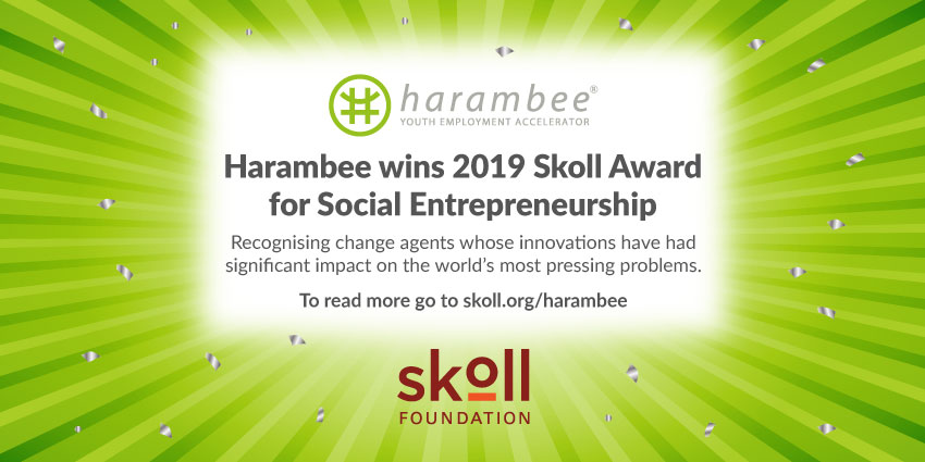 Harambee wins the 2019 Skoll Award for Social Entrepreneurship 