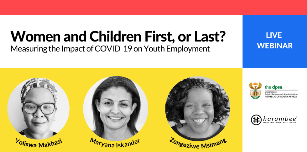 Webinar | Women and Children First, or Last? Measuring the Impact of COVID-19 on Youth Employment