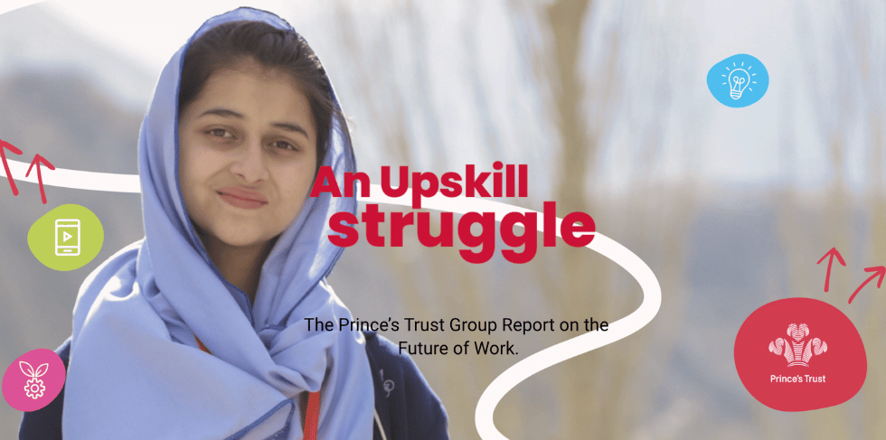 New Prince’s Trust group report on the future of work and the ‘upskill struggle’