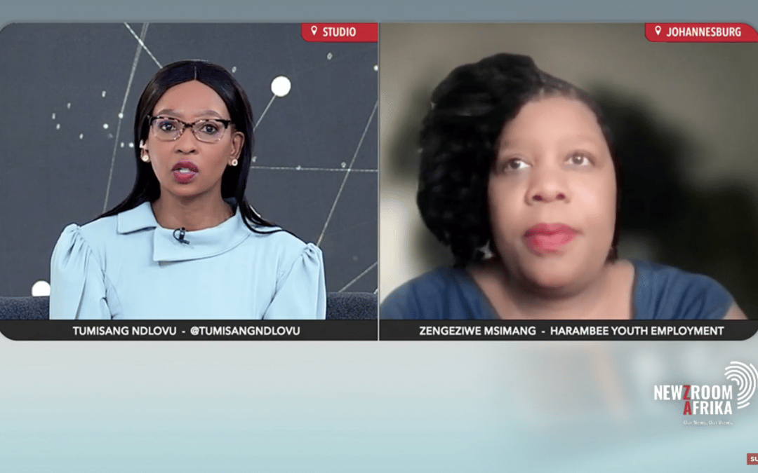 NewzRoom Afrika Interview | Young people remain vulnerable to unemployment