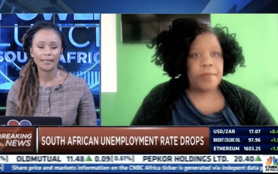 CNBC Africa Interview | Reflecting on the unemployment rate in the second quarter of 2022